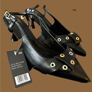 *new*  Jones New York Slingback Kitten Heels